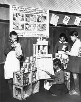 Rationed: African American school children learn how to