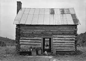 Croppers: African American sharecropper house with ?