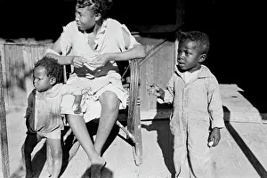 Sharecroppers: African American sharecroppers, titled: ?