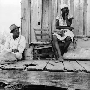 Sharecroppers: African American sharecroppers, titled: ?