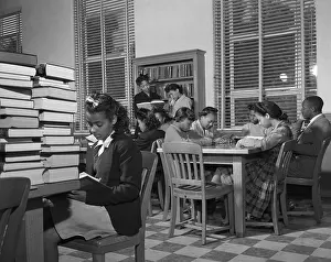 Cookman: African American students reading in the ?