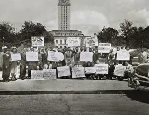 Wiley: African Americans demonstrate against segregation