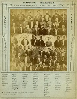 Photomontage: African Americans held the majority in the