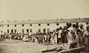 Literacy: African-Americans holding open books in front