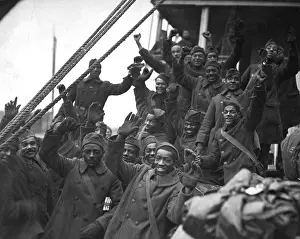 Rattlers: African Americans, members of the 369th Colored