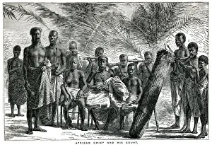 Chieftain: African cheif and his court
