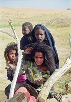 Mauretania: African children, 1996