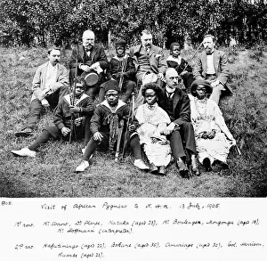 Akka: African visitors, July 1905