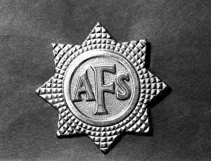 AFS cap badge, WW2