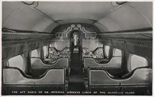 Netting: Aft cabin, Heracles liner, Imperial Airways