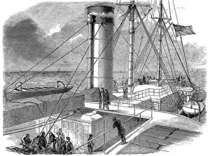 Davits: After-Deck of the RMS Asia, 1850