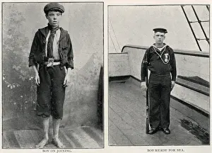 Tyneside: Before and After, Training Ship Wellesley, North Shields