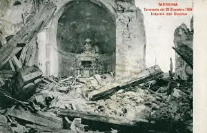 Tsunami: Aftermath of Earthquake and Fire at Messina, Sicily