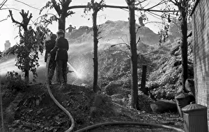 Storing: Aftermath of a fire, Fire Force Area 34, WW2