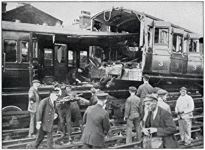 Fatal: Aftermath of the Southern Railway accident 1928