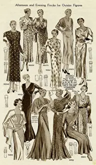 Frocks: Afternoon and evening frocks 1936