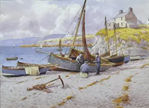Moelfre: Afternoon on the shore, Moelfre, Anglesey