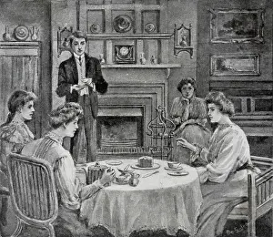 Parlour: Afternoon tea 1906