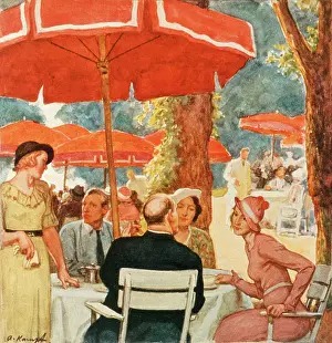 Socialising: AFTERNOON TEA 1940