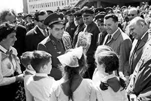 Welcoming: A.G. Nikolayev visits Hungary
