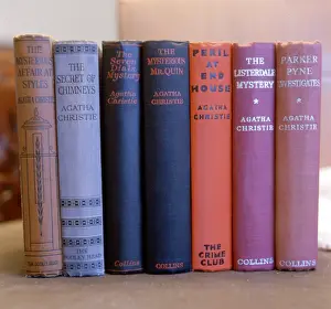 Actual: Agatha Christie first editions