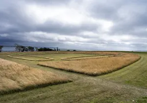 Harald: Aggersborg Viking ring fortress, Aggersund, Denmark