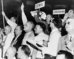 Urging: The agitated Alabama delegation at the 1948 ?