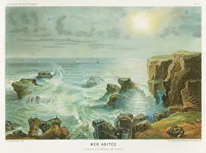 Agitated: AGITATED SEA ON COAST