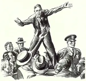 Exercising: Agitator Makes Speech