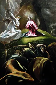 Sixteenth: Agony in the Garden, by El Greco