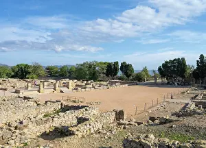 Stoa: Agora, Empuries, Catalonia, Spain