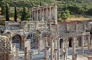 Celsus: Agora, Gates and Library of Celsus, Ephesus, Izmir, Turkey