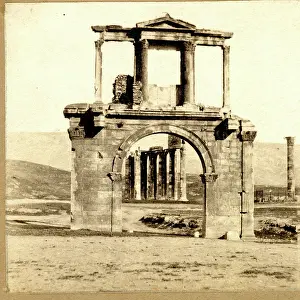 Stereo: The Agora, Gateway to the Market Place, Athens, Greece