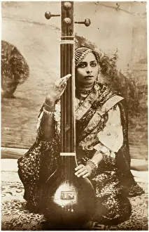 Sitar: Agra, India - Sitar player
