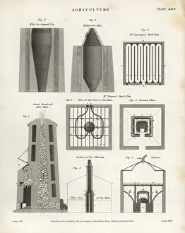 Elevations: Agricultural kilns