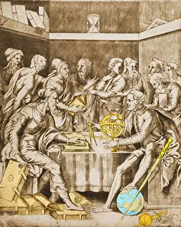 Agrippa: Agrippa Instructing Pupils, 16th Century
