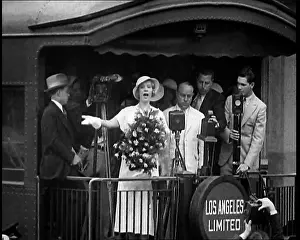 Hymn: Aimee Semple McPherson Conducting a Crowd in