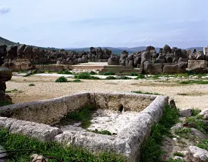 Aleppo: The Ain Dara temple. Around Aleppo. Syria