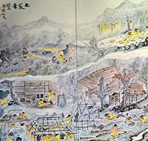 1837: An Ainu Village