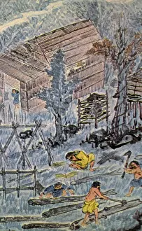 1837: An Ainu Village