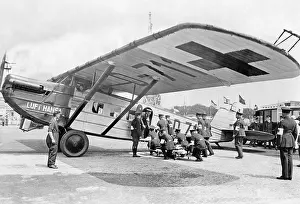 Stretcher: Air ambulance, 1930