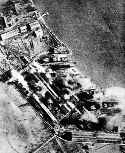 Bombardment: Air attack of the Royal Air Force on Le Trait, 1942