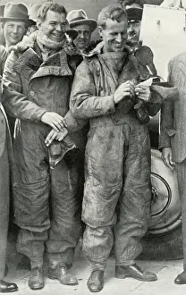 Commodore: Air Commodore Sir Charles Kingsford Smith, right