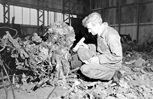 Lump: Air crash investigator at work