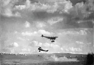 Beersheba: Air display in Beersheba, 1917