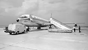 Aiport: Air India - passengers - deplaning - exiting