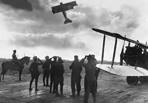Magdeburg: Air show in Magdeburg, 1921