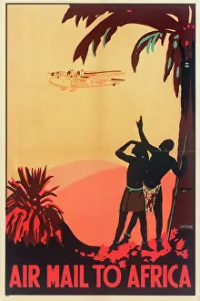Africans: Air Mail to Africa Poster