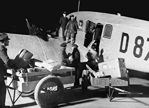 Luft: Air mail transport in Germany, 1928