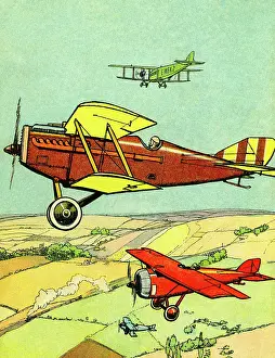 Monoplanes: Air race